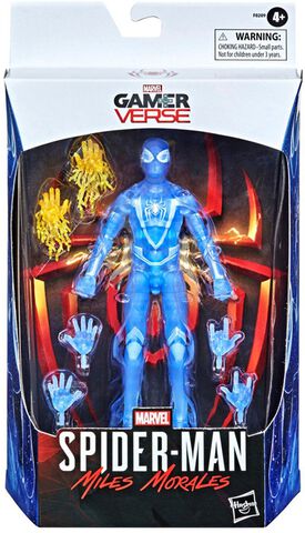 Figurine Marvel Legends Series Gamerverse - Spider-man - Miles Morales De 15 Cm